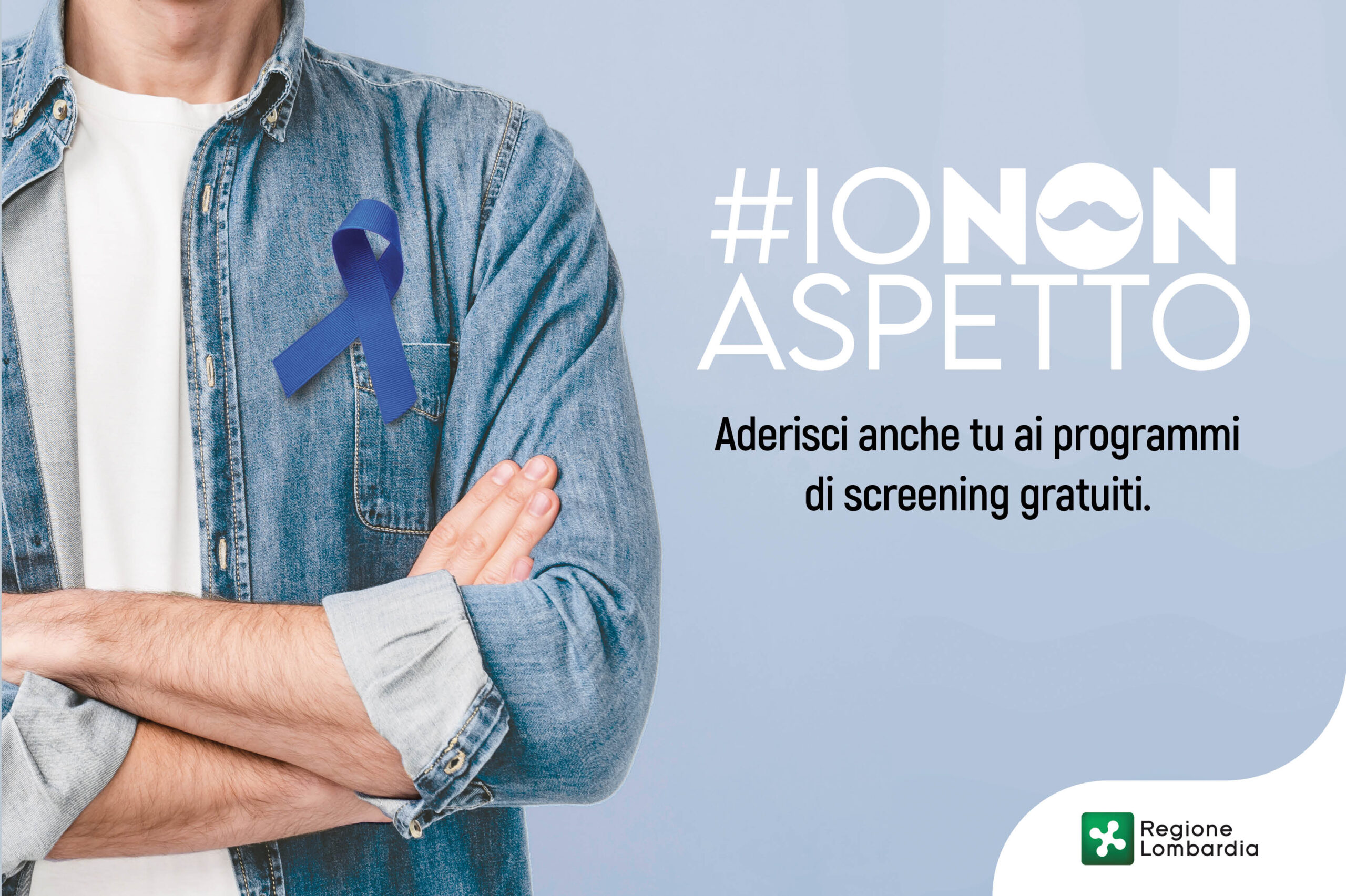 Novembre – Mese della prevenzione oncologica maschile – Io non aspetto
