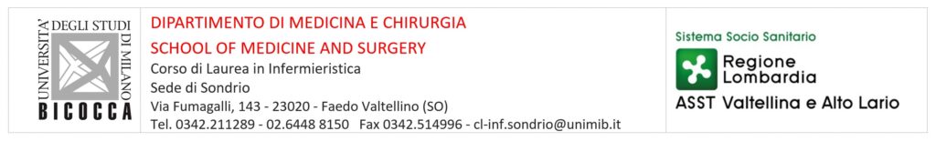 Richiesta informazioni per corso di Laurea in Infermieristica